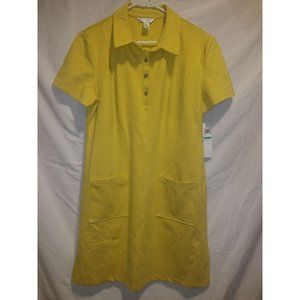 London Times Yellow Midi Dress